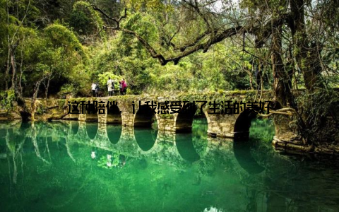这种陪伴, 让我感受到了生活的美好